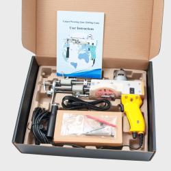 DUO tuftepistol / tufting maskine - GUL