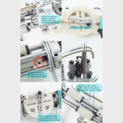 DUO tuftepistol / tufting maskine - GUL