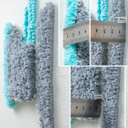 DUO tuftepistol / tufting maskine - GUL