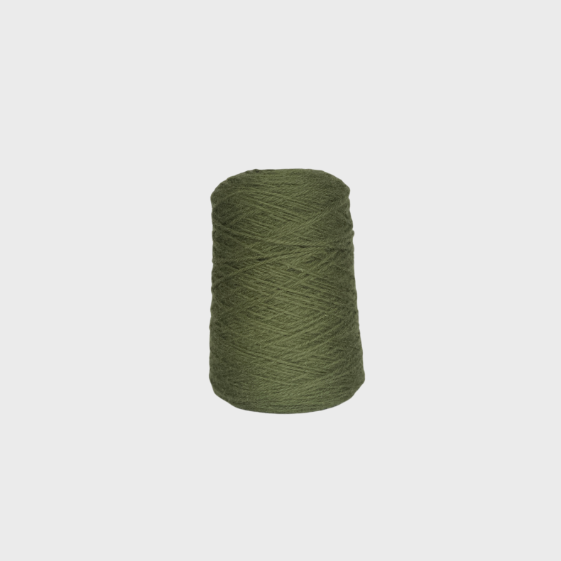 Olive green - 100% New Zealandsk Uld 