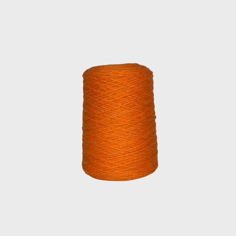 Dark orange - 100% New Zealandsk Uld 