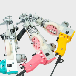 DUO tuftepistol / tufting maskine - GUL