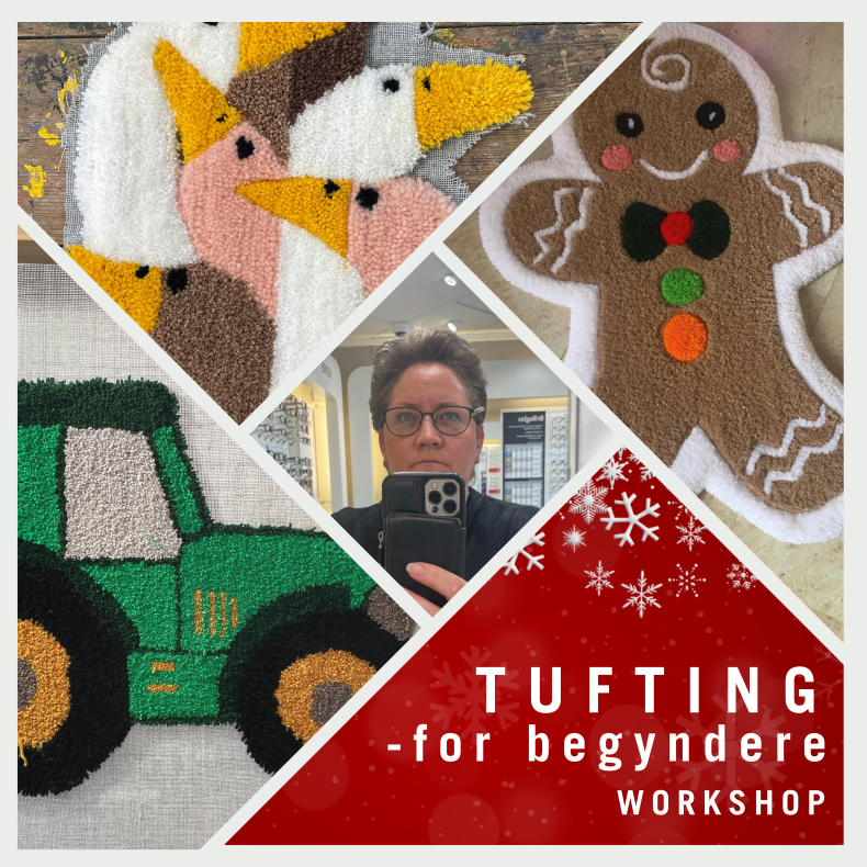 Tufting Workshop - 14/12-24 kl. 9 - 13