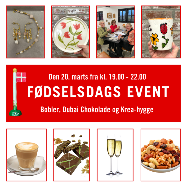 TORSDAG: Bobler, Dubai Chokolade &amp; Krea