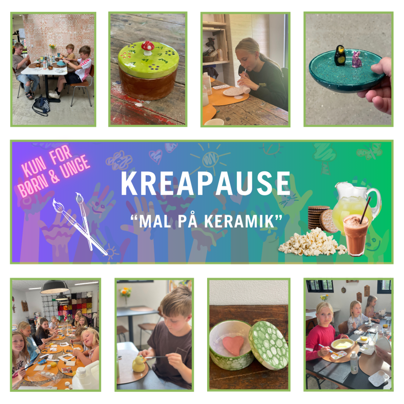 KreaPause for Brn &amp; Unge m/fokus p fllesskab